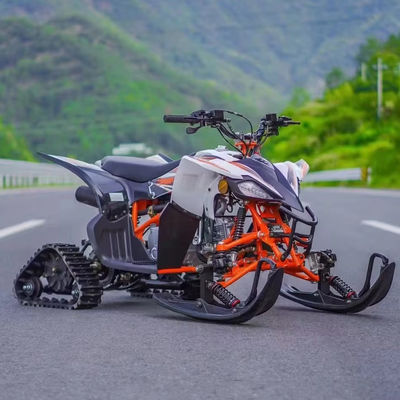 Melhore as suas aventuras de montanha com o nosso 125cc snowmobile e suave transmissão de cadeia