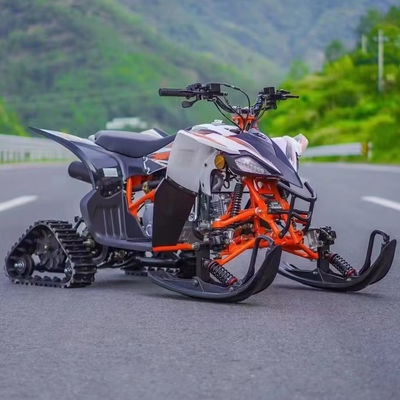 125cc Motos de neve ATV Motor Sledge Snow Bike com arranque elétrico e rodas / pista