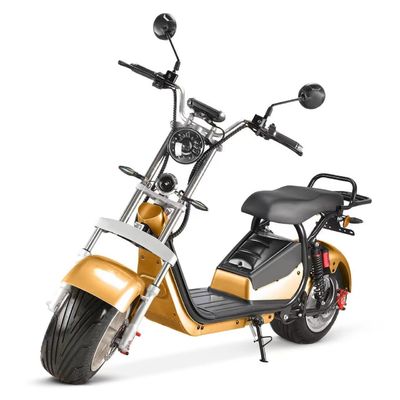 Cores personalizadas suportadas 1500W Motor Power Fat Tire Scooter elétrico para Citycoco