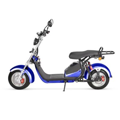 Cores personalizadas suportadas 1500W Motor Power Fat Tire Scooter elétrico para Citycoco
