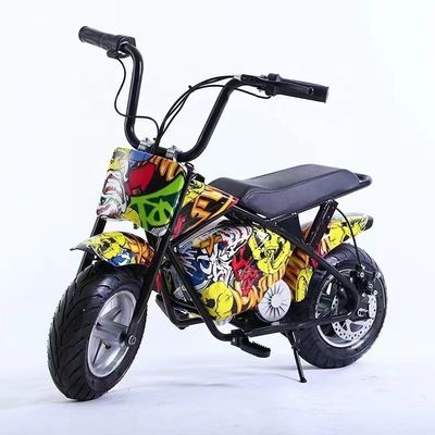 250W 24V Electric Ride On Car Kids Mini Bike com material de garfo de liga de alumínio