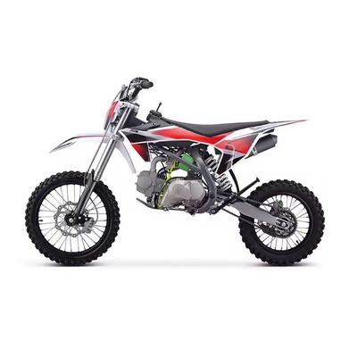 Motocicleta Off-road de gasolina de 125 cc com alta cilindrada e motor de 4 tempos