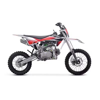 Motocicleta Off-road de gasolina de 125 cc com alta cilindrada e motor de 4 tempos