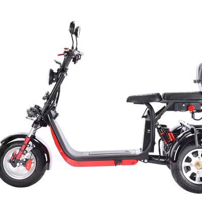 Citycoco 3 Wheel Scooter Elétrico 3000w 2000 Watt Citycoco Dois lugares Rodovia de Rodas Largas