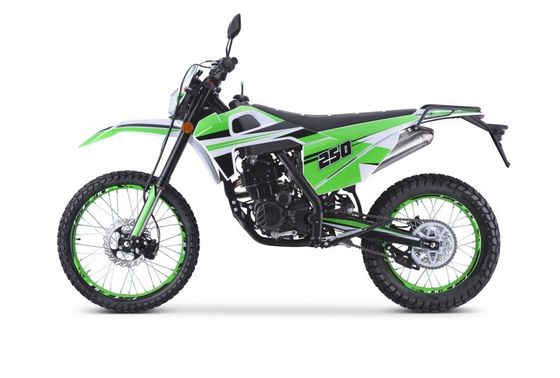 Motocross de 250cc com arranque elétrico e cores personalizadas