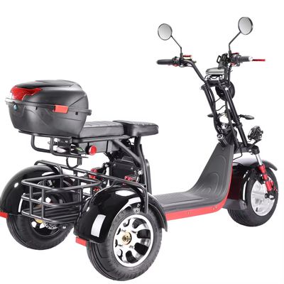 Citycoco 3 Wheel Scooter Elétrico 3000w 2000 Watt Citycoco Dois lugares Rodovia de Rodas Largas