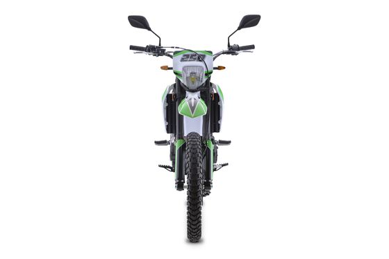 Motocross de 250cc com arranque elétrico e cores personalizadas