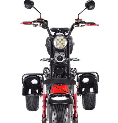 Citycoco 3 Wheel Scooter Elétrico 3000w 2000 Watt Citycoco Dois lugares Rodovia de Rodas Largas