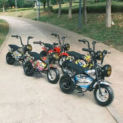 Motocicleta para crianças 250W Motocicleta elétrica com rodas de treinamento e cores personalizadas