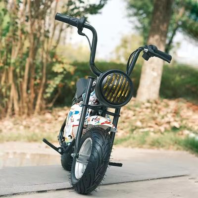 Motocicleta para crianças 250W Motocicleta elétrica com rodas de treinamento e cores personalizadas