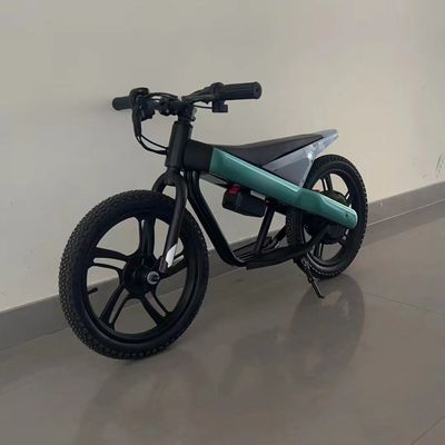 Bicicleta de Equilíbrio Elétrico para Crianças de 16 polegadas com estrutura de aço e material de borda de titânio