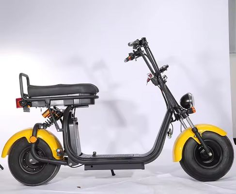 Pneus elétricos Citycoco Scooter 1500w Chopper de motocicleta com velocidade máxima 41-50km/h