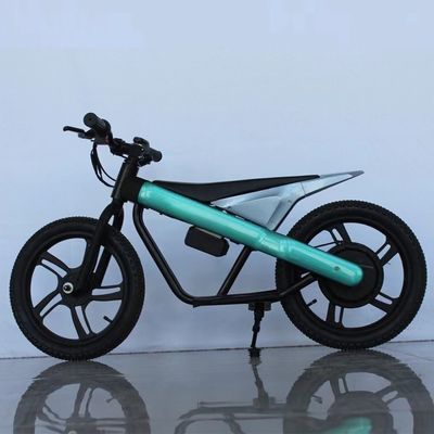 Bicicleta de Equilíbrio Elétrico para Crianças de 16 polegadas com estrutura de aço e material de borda de titânio