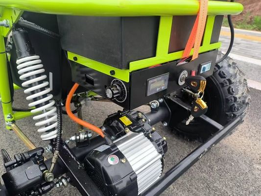Velocidade 1000W Drive de eixo Go Kart com freio de disco hidráulico duplo e assento ajustável