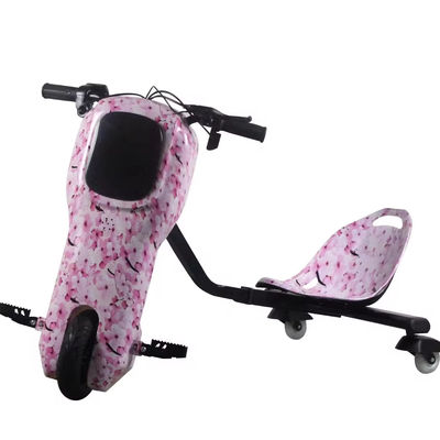 Estrutura de aço Aotong Electric Drift Trike 360 Riding 3 Wheels para crianças Ride-On Toy Tricycle