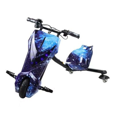 Freio de mão Estrutura de aço Aotong Motor Elétrico 3 rodas Suspensão Smart Drift Trike Scooter para adultos
