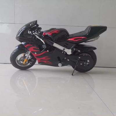 Motor Aotong 49CC 2 tempos Moto Kids Cor Pocket Bike Personalizado DISC de freio suportado