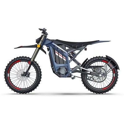 Customizado Suportado 6000W 40Ah Full Suspensão Electric Dirt Bike 72V 80KM/H Ebike