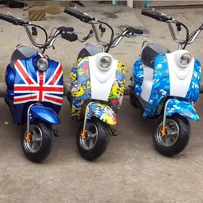 Motor de alta potência 350W 36v12ah Scooter elétrico para crianças Mini 3-Wheel Vespa rosa