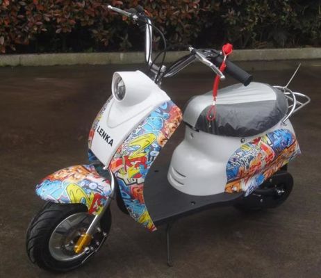 NO rodas de treino Mini Moto elétrico 36v 350w com 110/50-6.5 tamanho de roda