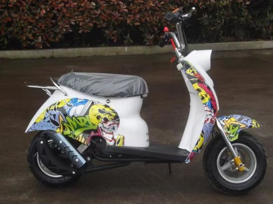 Velocidade máxima 40 60km/h Pull Start Mini Dirt Bike para crianças 49cc Bicicleta a gasolina