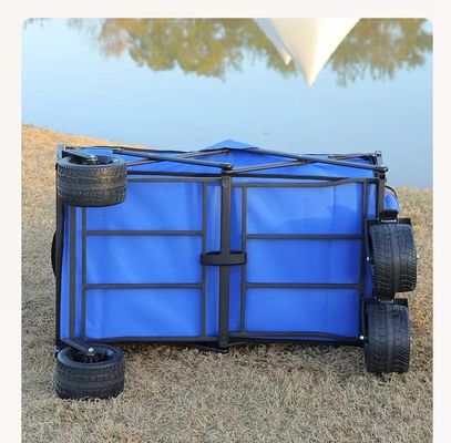 Carrinho de serviço exterior dobrável para acampamento e piquenique 100*58*54CM