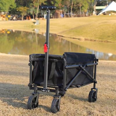 Pneus de diâmetro de 17 cm para acampamento ao ar livre Pequeno carrinho dobrável para suporte personalizado