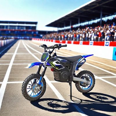 1200W Electric Dirt Bike com adesivos e Max. velocidade 40 60km/h Motocicletas Off-Road