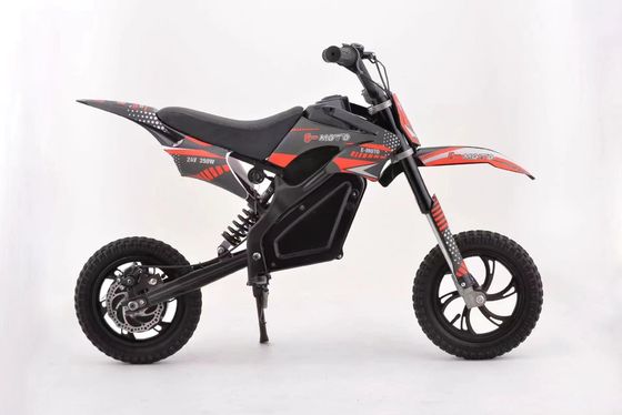 Potência do motor 350W Electric Pit Bike Dirt Bike para crianças cores personalizadas suportadas