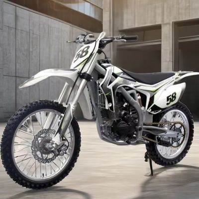 Motocross de 250cc de cilindrada de 200-400cc Bicicletas de terra com roda grande e freio DISC