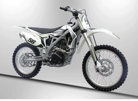 Motocross de 250cc de cilindrada de 200-400cc Bicicletas de terra com roda grande e freio DISC