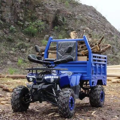 ATV agrícola Aotong 125cc/150cc com reboque e caixa de carga 2WD 4WD Off Road ATV Voltagem 12V
