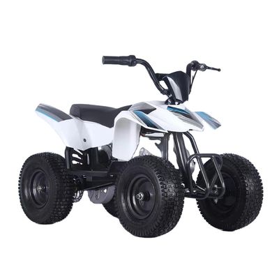 24V Aotong Motor 350W Quad Bike Elétrico para Crianças 4 Wheel Off Road ATV em Amarelo