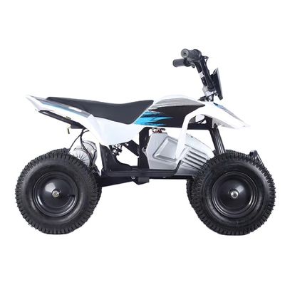 24V Aotong Motor 350W Quad Bike Elétrico para Crianças 4 Wheel Off Road ATV em Amarelo