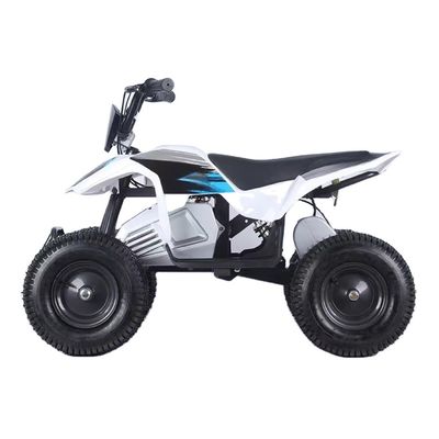 24V Aotong Motor 350W Quad Bike Elétrico para Crianças 4 Wheel Off Road ATV em Amarelo