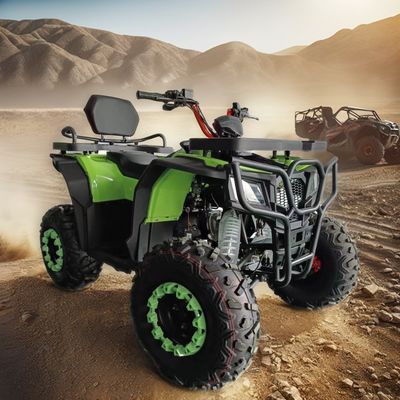 Motorista ATV de 4 rodas de 250cc com cores personalizáveis suportadas