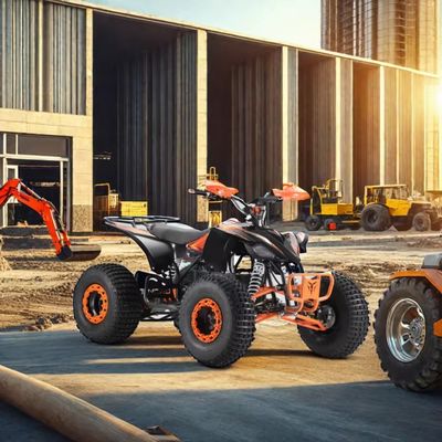 Velocidade máxima ≤50Km/h 1500W Quad 4 Wheeler ATV para adultos com distância entre rodas 600-1000mm