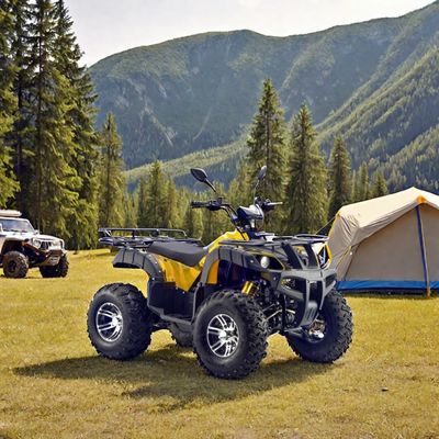 Versátil 60v 72V Quad elétrico ATV veículo utilitário agrícola buggy 1800-2200mm distância entre rodas