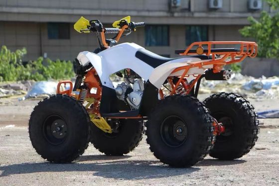 ATV de 110cc de tração automática de cadeia para crianças com tambor dianteiro e freios de disco traseiro