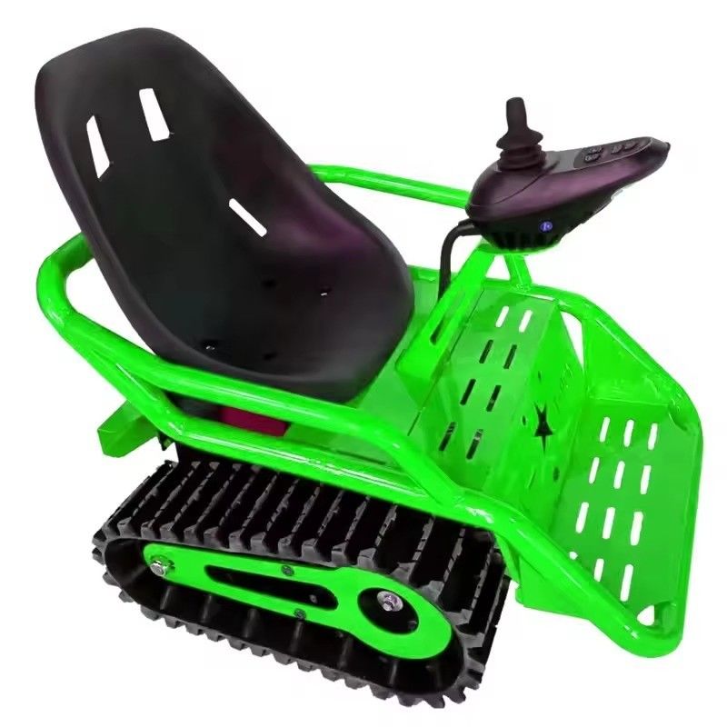 10-15° Capacidade Mini Tank Electric Go Kart com sistema de travagem de disco dianteiro