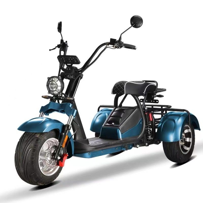 Unisex 2000W Potente 3 Roda Gordura Suspensão Scooter Elétrico 5-6H Tempo de Carregamento