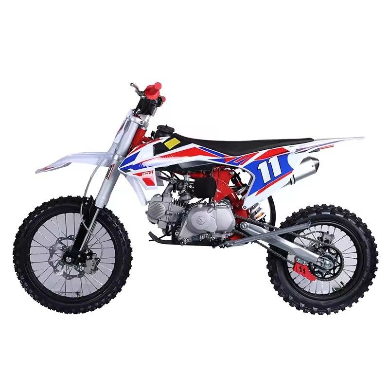 125cc/140cc/150cc/160cc Off Road Dirt Bike Bicicleta elétrica Motocicletas com freio DISC