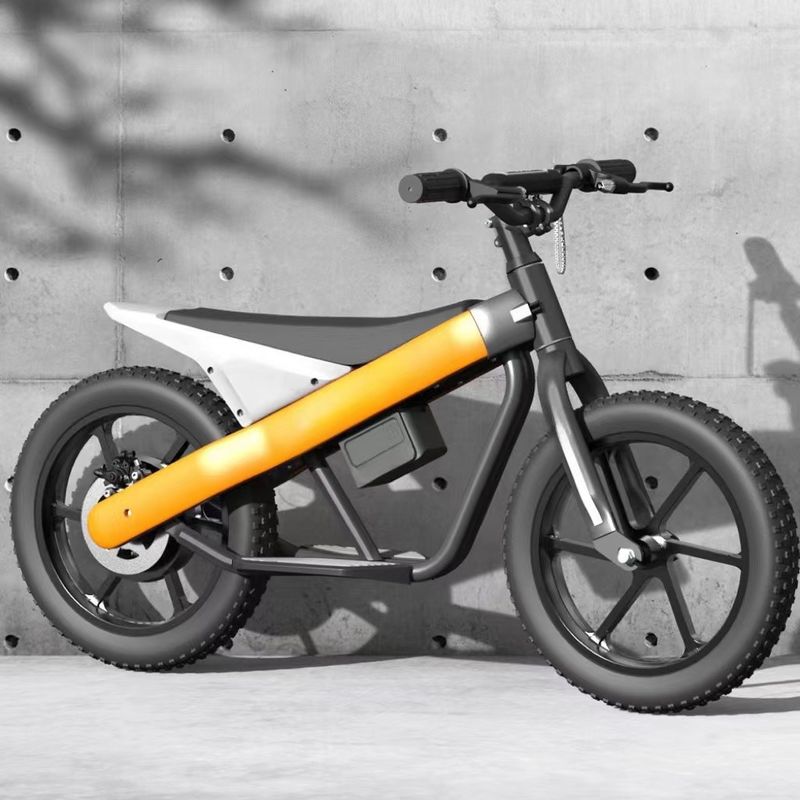 2024 bicicleta de equilíbrio para crianças ao ar livre com travagem a disco e capacidade de bateria de 21V6AH