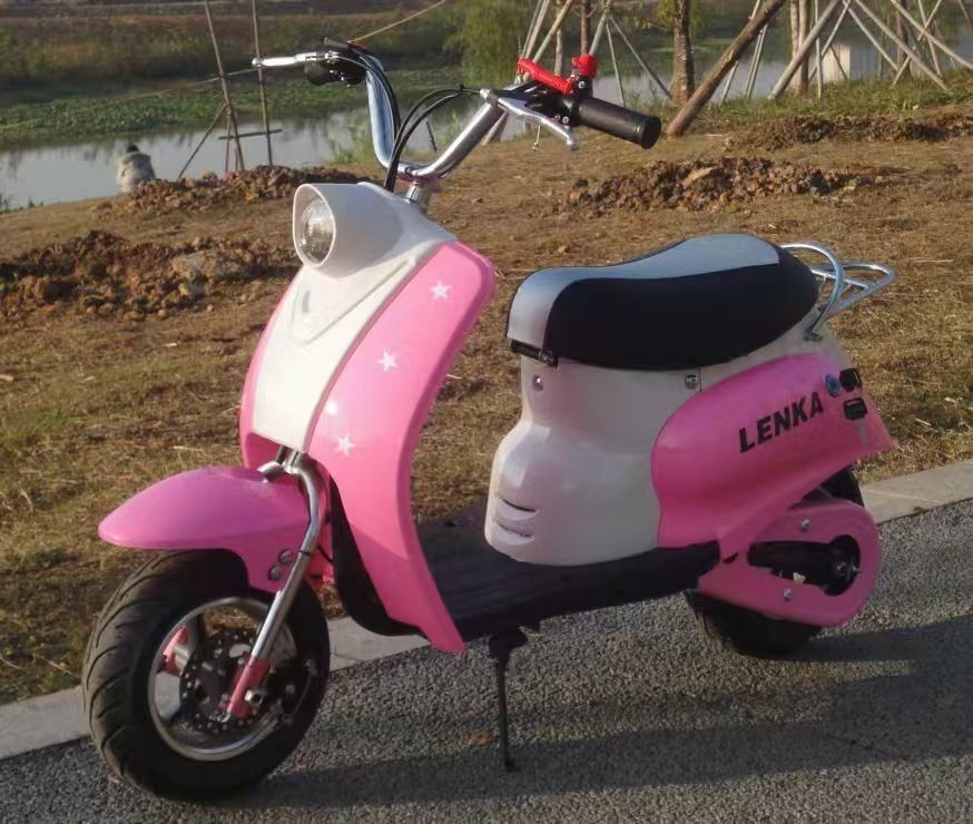 Velocidade máxima 40 60km/h Pull Start Mini Dirt Bike para crianças 49cc Bicicleta a gasolina