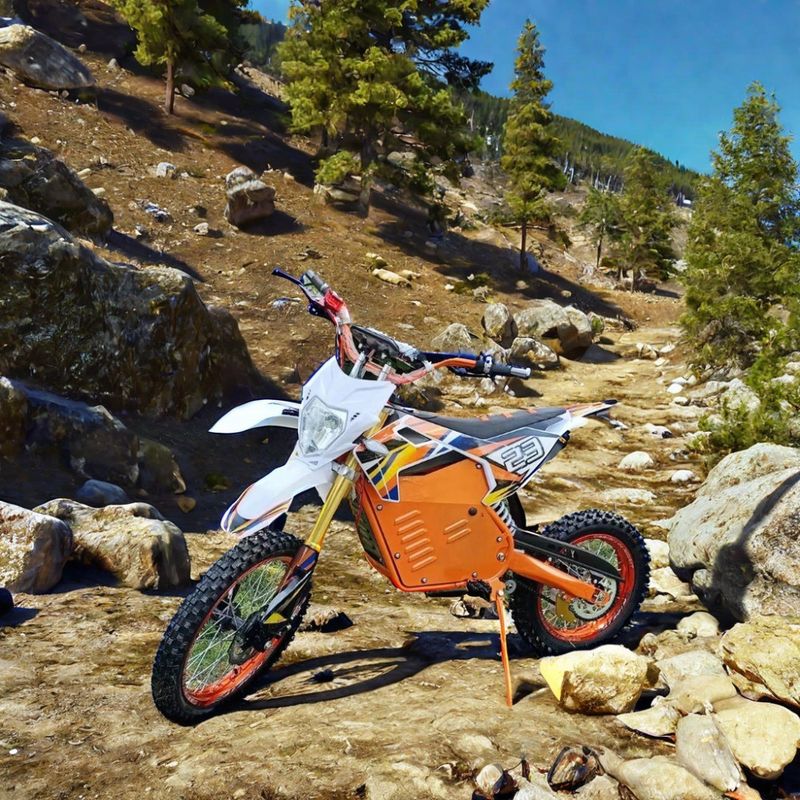 Aotong Motor Racing Moto Dirt Bike 2000w 60v Adolescente Motorcycle Elétrico Cores personalizadas