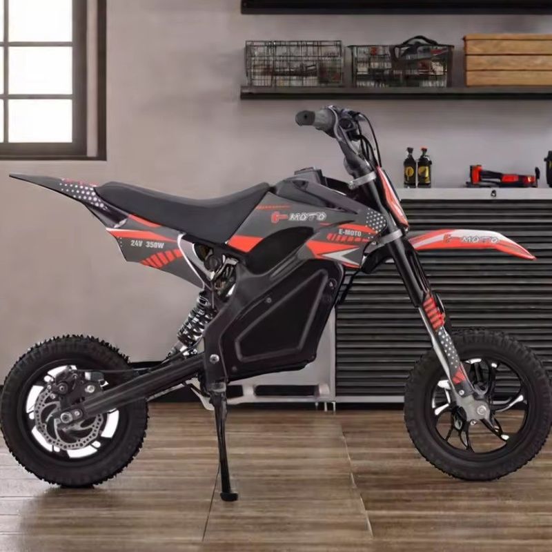 Frente e traseiro travão de disco mecânico Aotong Motor Mini 24v 350w Electric Dirt Bikes