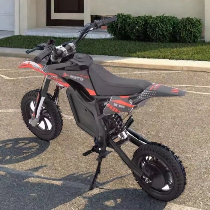 Potência do motor 350W Electric Pit Bike Dirt Bike para crianças cores personalizadas suportadas