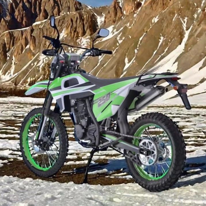 200-400CC Disposição Off Road Dirt Bike Motocicletas com escolhas de cores personalizáveis
