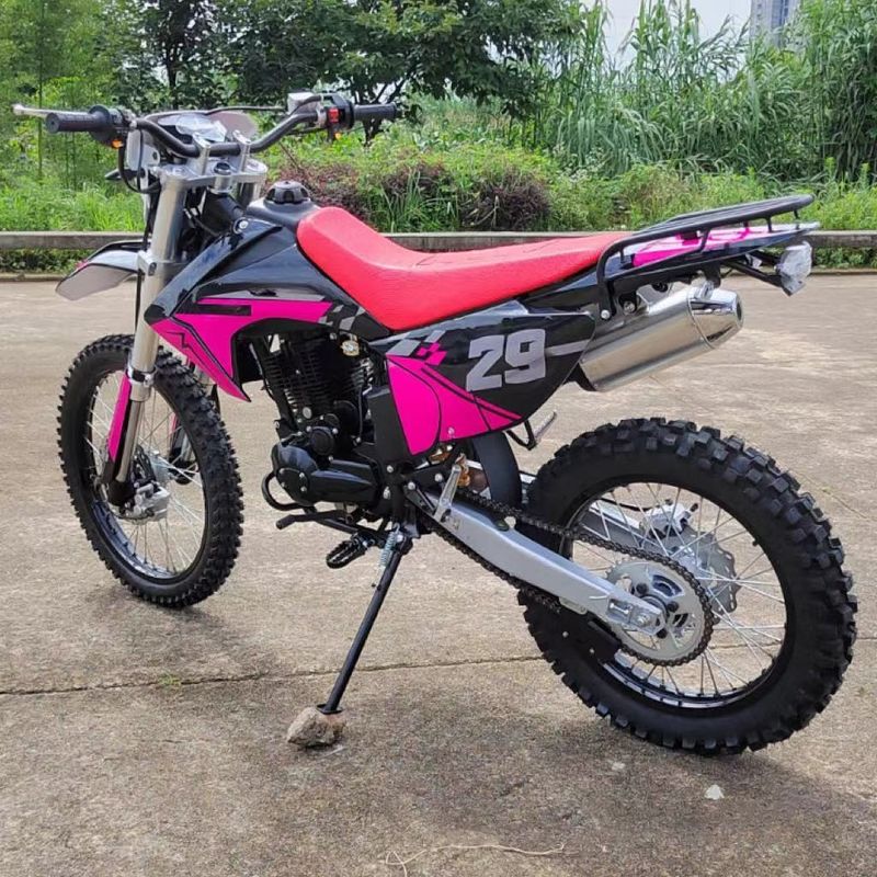 Experimente o poder de 250cc Electric Start Gas Moto Cross Dirtbike para Offroad