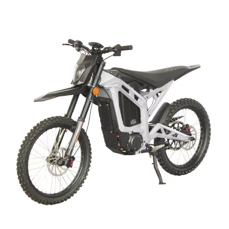 Luz dianteira Off-road Electric Dirt Bike com 6000W de Potência do Motor e Max. velocidade 80km/h